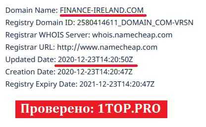 1top.pro Finance Ireland