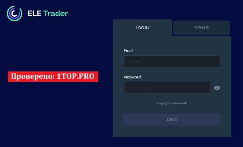 1top.pro Eletrader