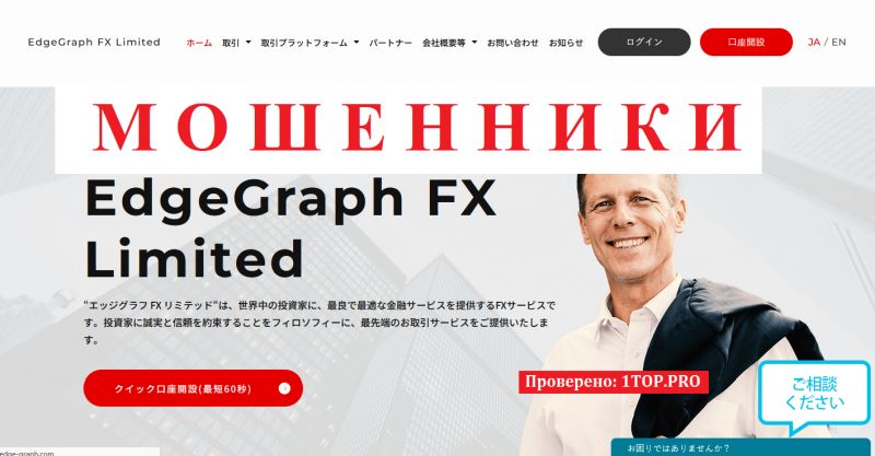 EdgeGraph FX Limited мошенники