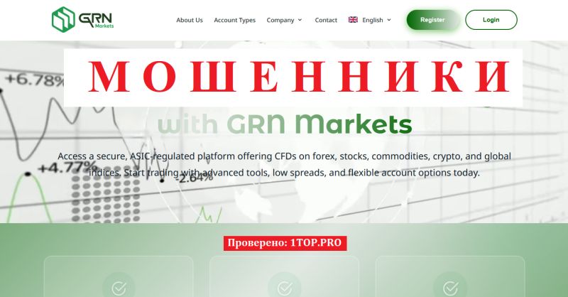 GRN Markets мошенники