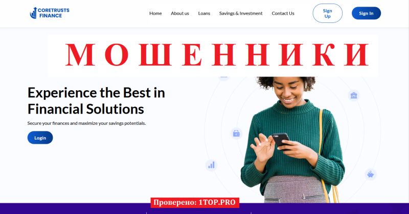 CoreTrust Finance отзывы — почему брокер вызывает подозрения у инвесторов CoreTrust Finance мошенники