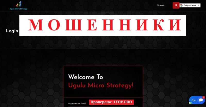 Ugulu Micro Strategy отзывы: обзор и проверка инвестиционной платформы Ugulu Micro Strategy мошенники